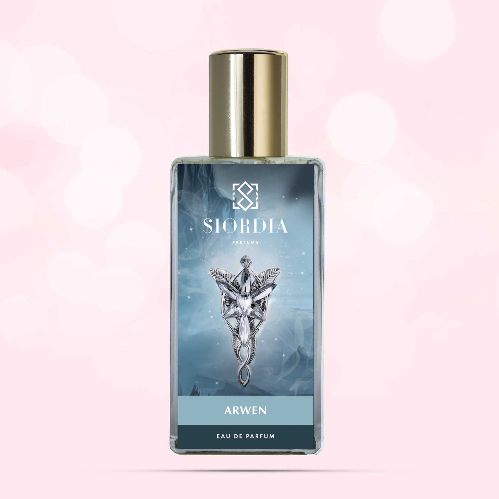 Флакон парфюма Арвен от Siordia Parfums, цветочный аромат с липовым цветом, нероли и флёрдоранжем