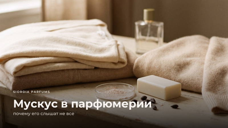 Мускус в парфюмерии: чем он пахнет и почему его слышат не все