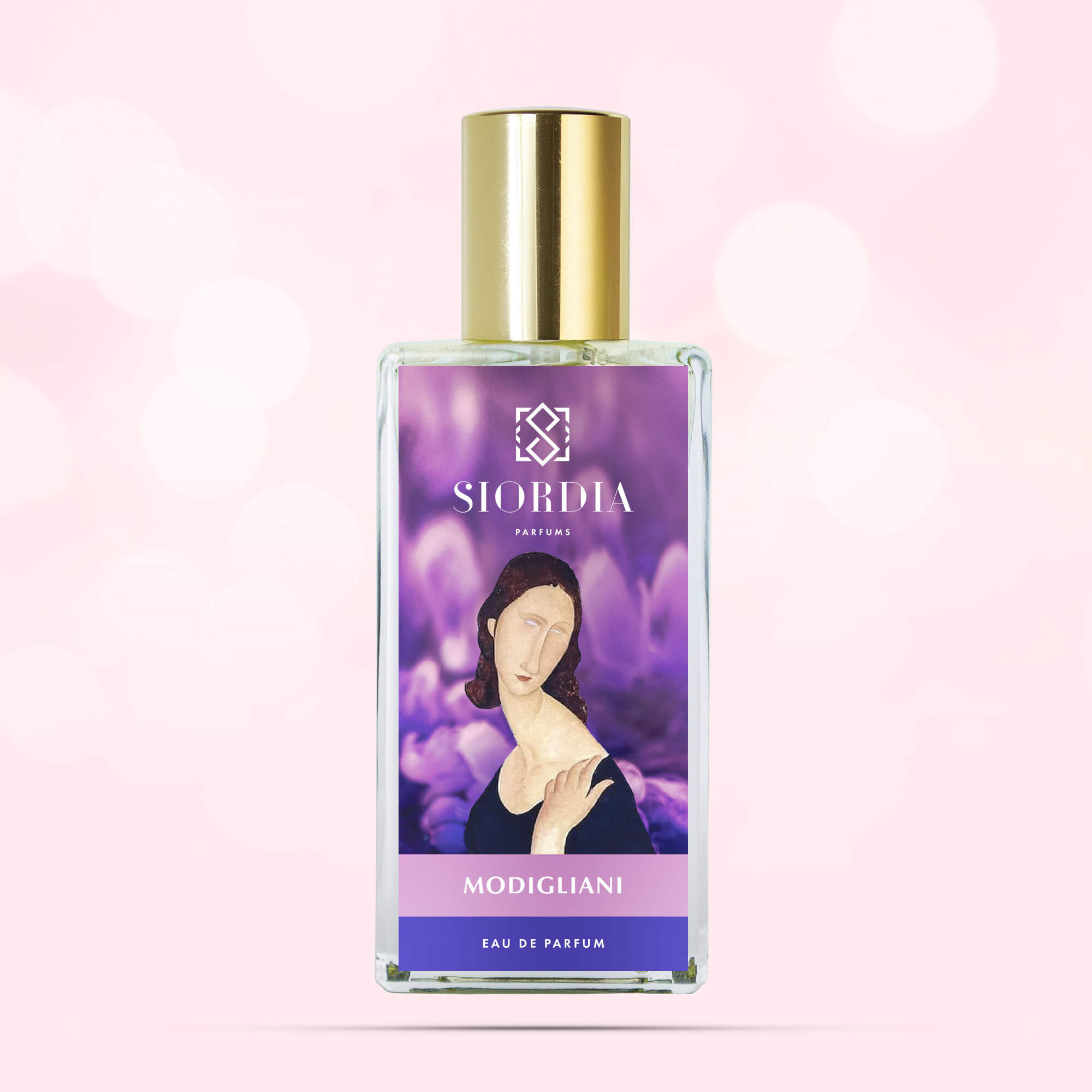 Флакон парфюма Модильяни от Siordia Parfums, цветочный аромат с жасмином, лилиями и мускусом