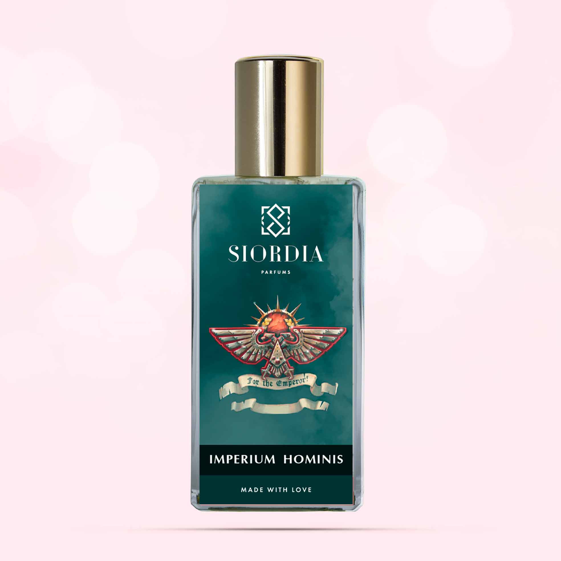 Флакон парфюма Империя человечества от Siordia Parfums, унисекс древесный аромат с дымом, пеплом и ветивером