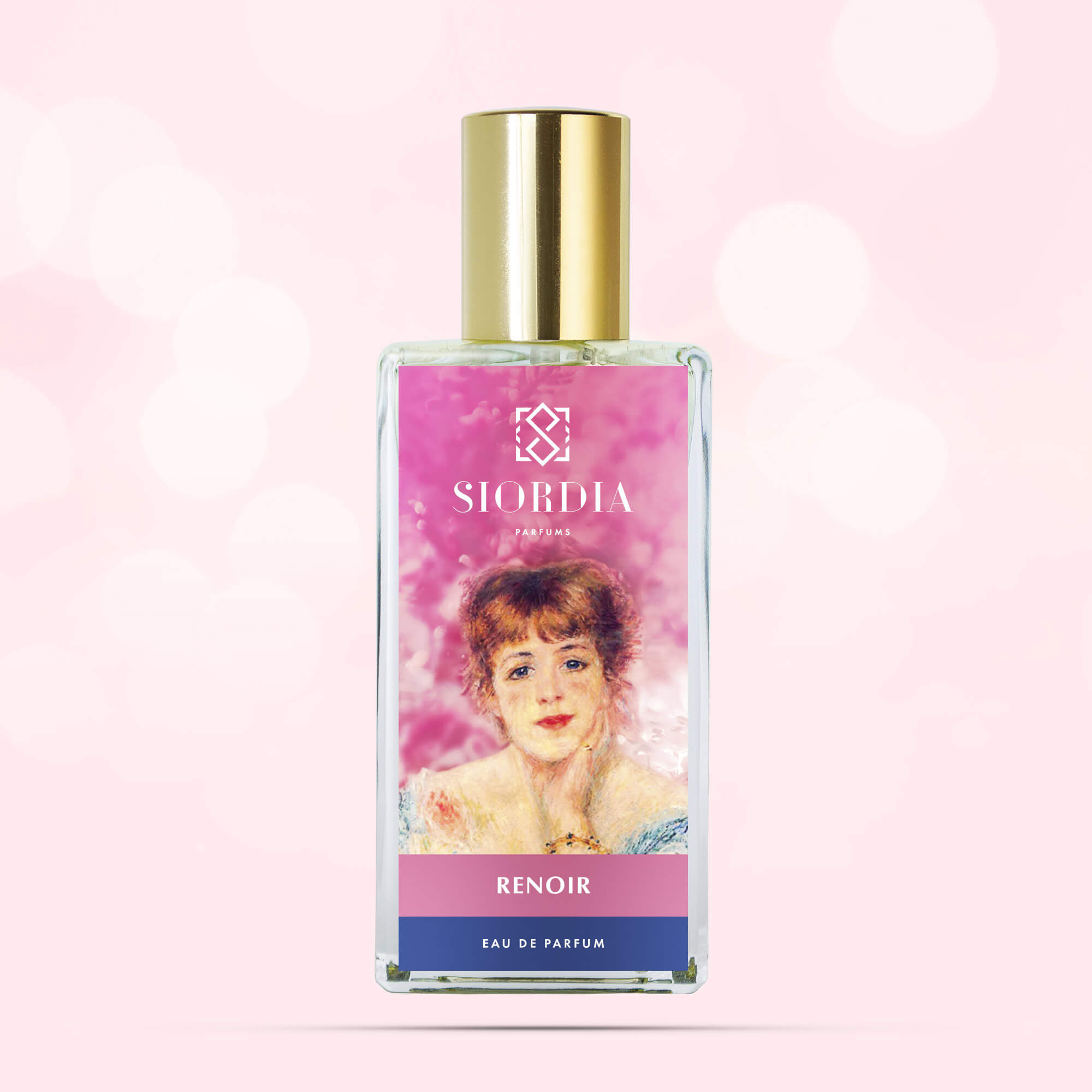Флакон парфюма Ренуар от Siordia Parfums, пудровый ванильный аромат с ирисом и мускусом