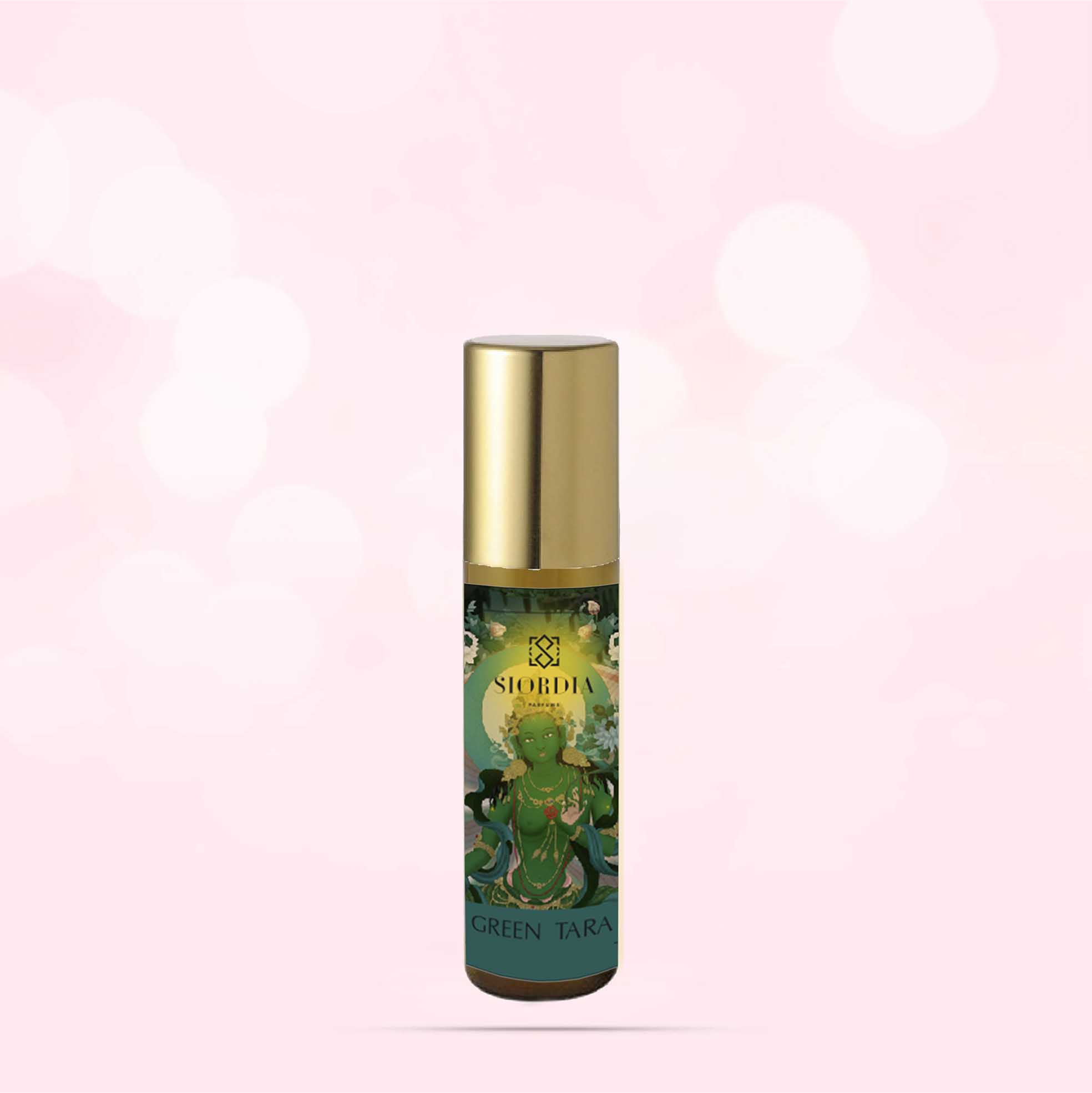 Флакон масляных духов Зелёная Тара от Siordia Parfums с бамбуком, пало санто и абсолютом лотоса