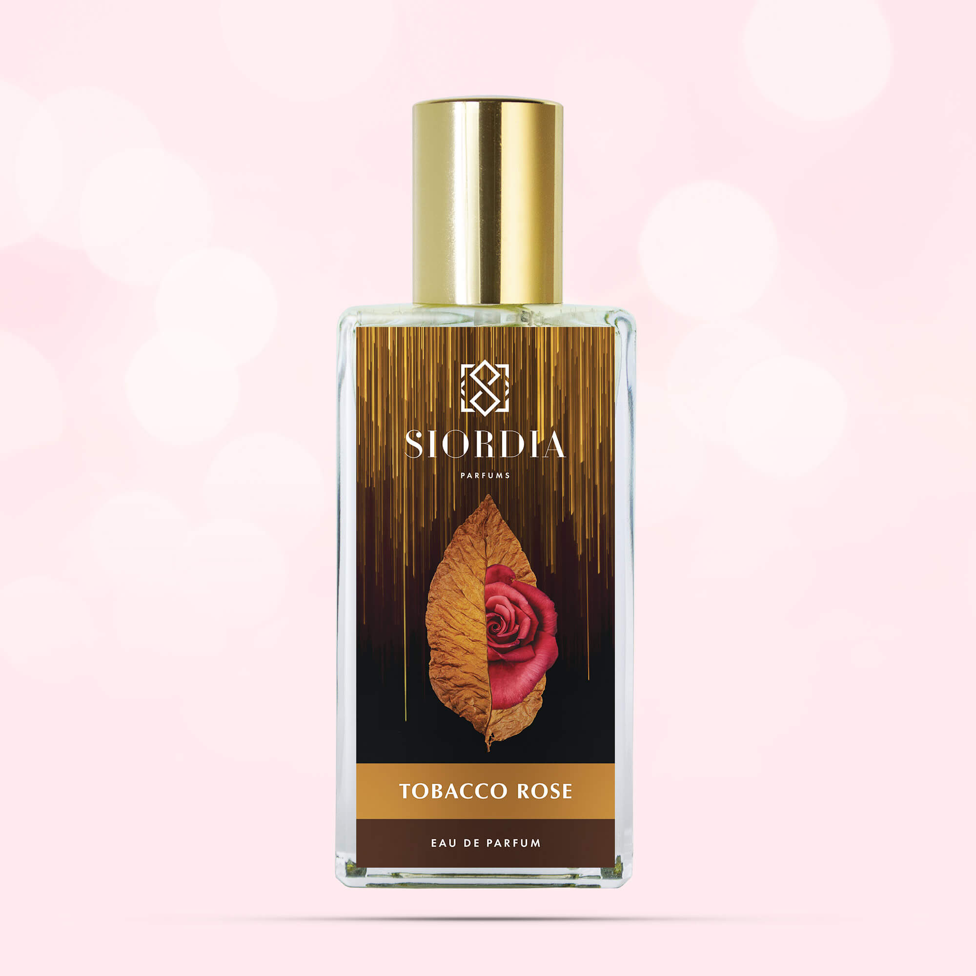 Флакон парфюма Табачная роза от Siordia Parfums, табачный аромат с дамасской розой, кожей и кастореумом