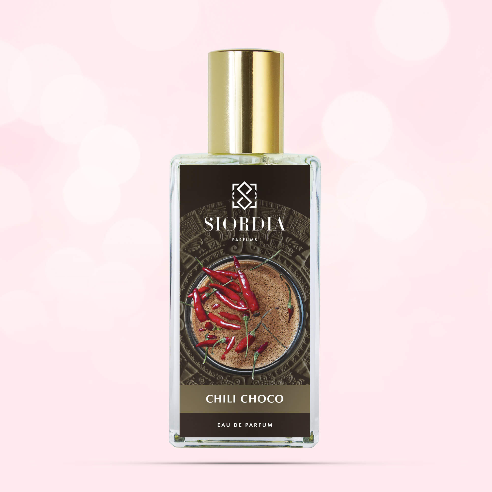 Флакон парфюма Шоколадный чили от Siordia Parfums, пряный аромат с корицей, горьким шоколадом и перцем чили